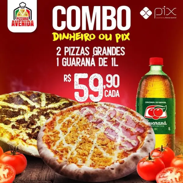 Pizzaria Avenida Combo Pix