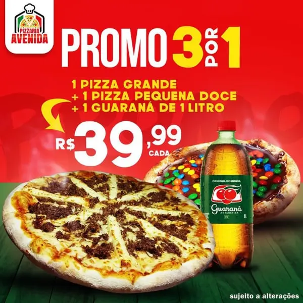 Pizzaria Avenida combo 2